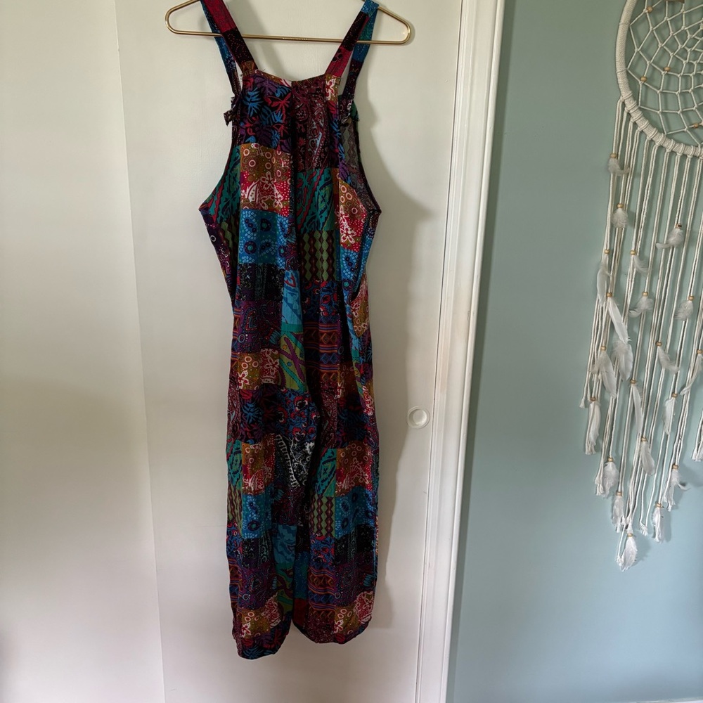 Colorful Patchwork overalls - Picture 4 of 10